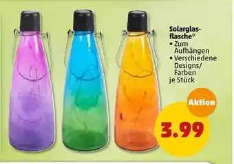 PENNY Solarglas Flasche Angebot