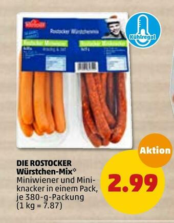 PENNY Die rostocker würstchen-mix Angebot