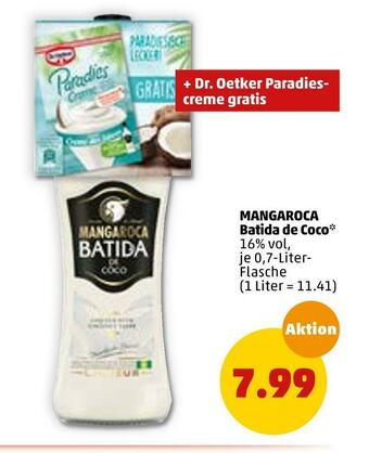 PENNY Mangaroca batida de coco kokoslikör Angebot