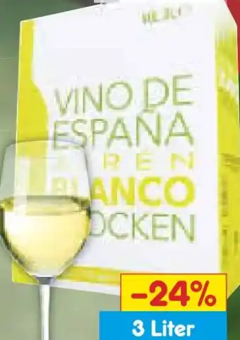 Netto Marken-Discount Vino de Espana Airen Blanco Angebot