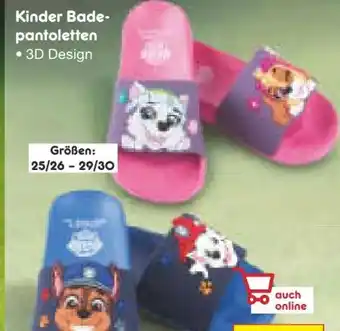 Netto Marken-Discount Kinder-Badepantoletten Angebot