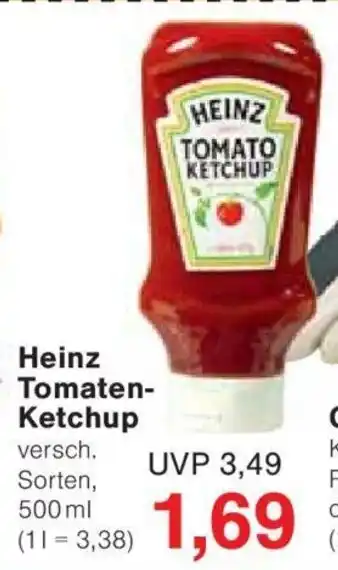 Jawoll Heinz Tomaten- Ketchup Angebot