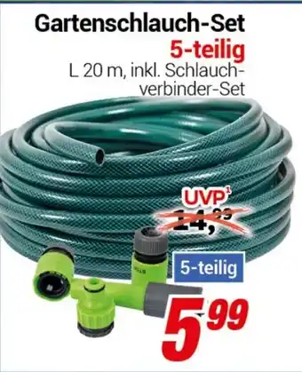 CENTERSHOP Gartenschlauch-Set Angebot