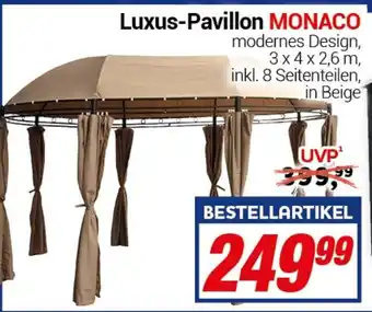 CENTERSHOP Luxus-Pavillon MONACO Angebot