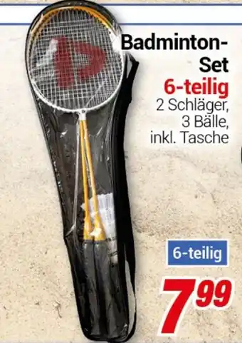 CENTERSHOP Badminton- Set 6-teilig Angebot