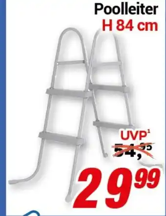 CENTERSHOP Poolleiter H 84 cm Angebot