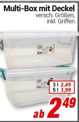 CENTERSHOP Multi-Box mit Deckel Angebot