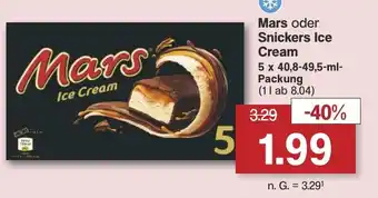 Famila Nord West Mars oder Snickers Ice Cream Angebot