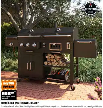 OBI JAMESTOWN KOMBIGRILL ,,DRAKE" Angebot