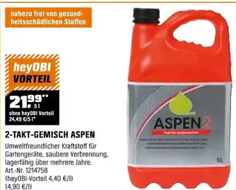 OBI 2-TAKT-GEMISCH ASPEN Angebot