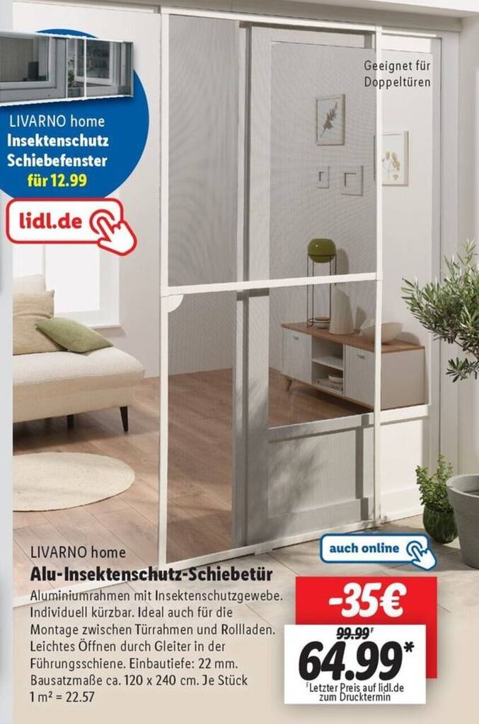 Luxus Livarno Home Insektenschutztr Ebenbild