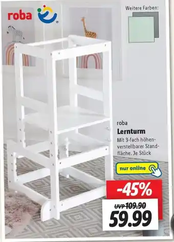 Lidl roba Lernturm Angebot