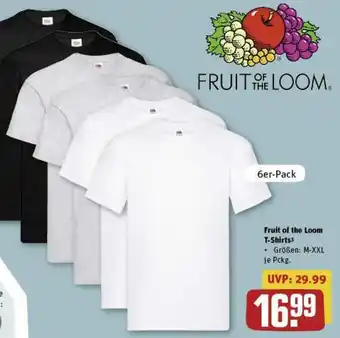 REWE Fruit of the Loom T-Shirts Angebot