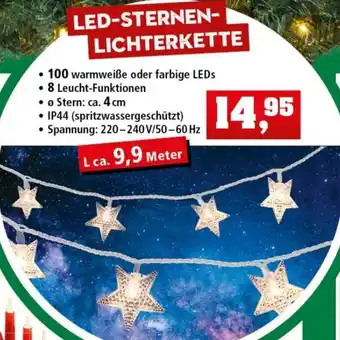 Thomas Philipps LED-Sternen-Lichterkette 9.9m Angebot