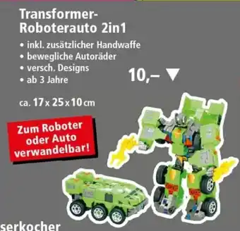 Thomas Philipps Transformer-Roboterauto 2in1 Angebot