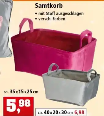 Thomas Philipps Samtkorb Angebot