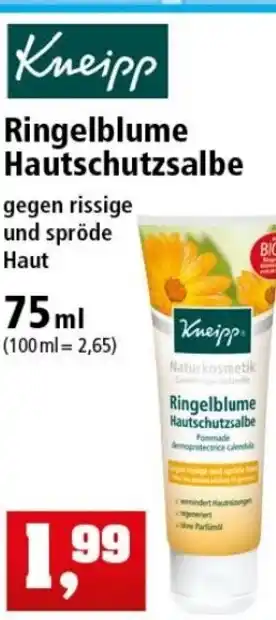 Thomas Philipps Kneipp Ringelblume Hautschutzsalbe 75ml Angebot