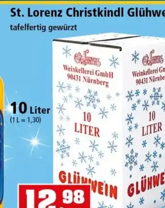 Thomas Philipps St. Lorenz Christkindl Gluhwein 10L Angebot