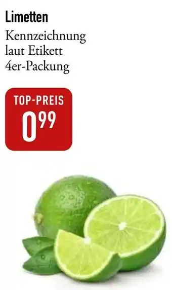 Galeria Markthalle Limetten 4er-Packung Angebot