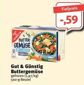 Feneberg Gut & Günstig Buttergemüse Angebot