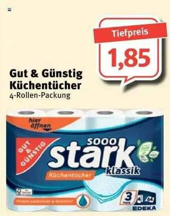 Feneberg Gut & Günstig Küchentücher Angebot