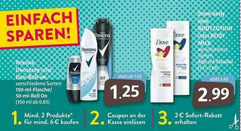 Markant Markt Rexona Deospray Oder Deo-roll-on Angebot