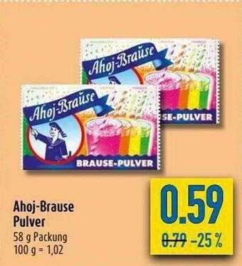 diska Ahoj-brause Pulver Angebot