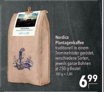 CITTI Markt Nordica Plantagenkaffee Angebot