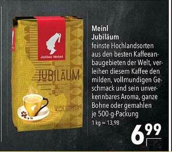 CITTI Markt Meinl Jubiläum Angebot