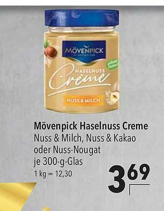 CITTI Markt Mövenpick Haselnuss Creme Angebot