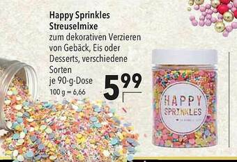 CITTI Markt Happy Sprinkles Streuselmixe Angebot