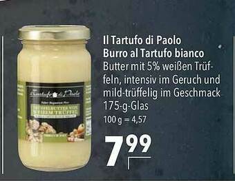 CITTI Markt Ll Tartufo Di Paolo Burro Al Tartufo Bianco Angebot