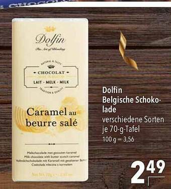 CITTI Markt Dolfin Belgische Schokolade Angebot