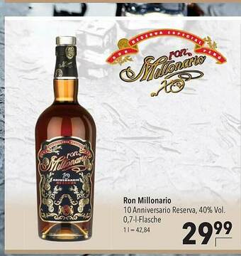 CITTI Markt Ron Millonario Angebot