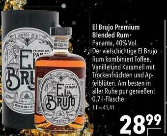 CITTI Markt El Brujo Premium Blended Rum Angebot