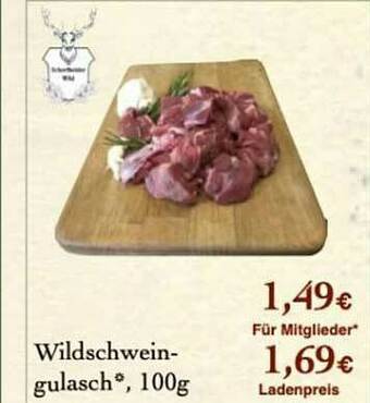 LPG Biomarkt Wildschwein-gulasch Angebot