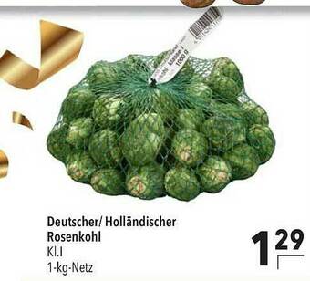 CITTI Markt Deutscher-holländischer Rosenkohl Angebot