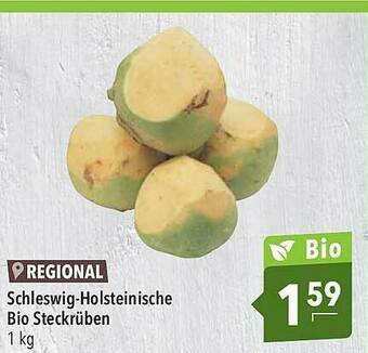 CITTI Markt Schleswig-holsteinische Bio Steckrüben Angebot