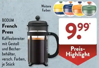 Aldi Süd BODUM French Press Angebot