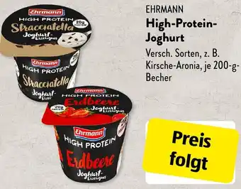 Aldi Süd EHRMANN High-Protein Joghurt 200 g Becher Angebot