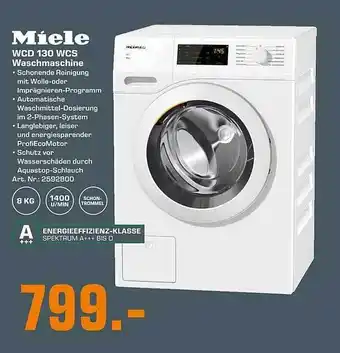 Saturn Míele WCD 130 WCS Waschmaschine Angebot