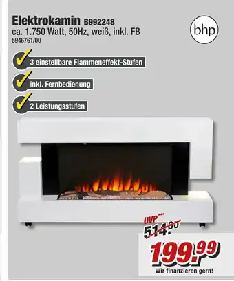 Poco Bhp Elektrokamin B992248 Angebot