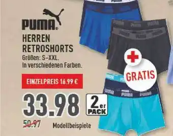 Marktkauf Puma Herren Retroshorts Angebot