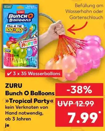 Kaufland ZURU Bunch O Balloons Tropical Party Angebot