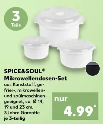 Kaufland SPICE&SOUL Mikrowellendosen-Set Angebot