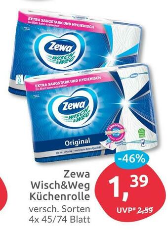 Budni Zewa wisch&weg küchenrolle Angebot