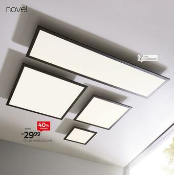 XXXLutz Novel led-paneelleuchte Angebot