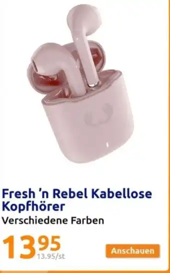 Action Fresh 'n Rebel Kabellose Kopfhörer Angebot