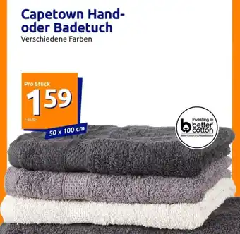 Action Capetown Handtuch 50*100 Angebot