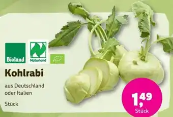 Biomarkt Kohlrabi Angebot